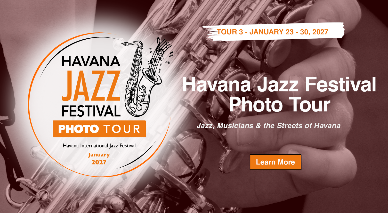 Havana Jazz Festival Photo Tour — Jazz, Musicians and the Streets of Havana, January 23-30, 2027